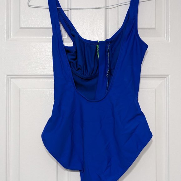 Bright Blue Bathing Suit - Picture 2 of 3